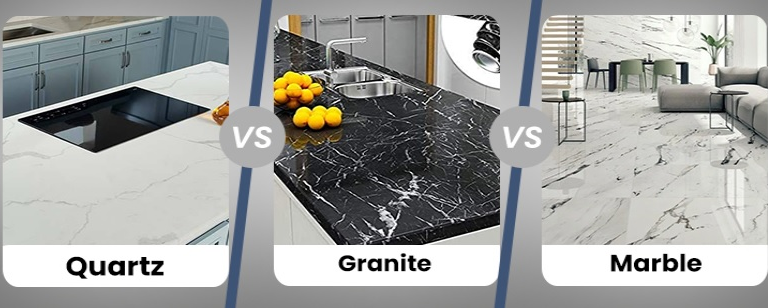 Quartz Vs Quartzite Vs Granite Vs Marble What Is The Difference Which One Is The Best For 7013